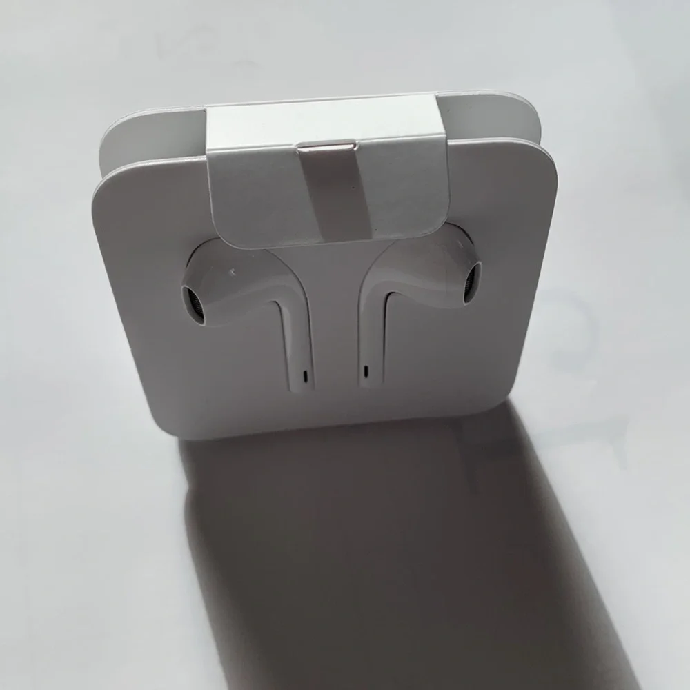 NEW | Apple | Authentic earphones, adapter, stickers | Set